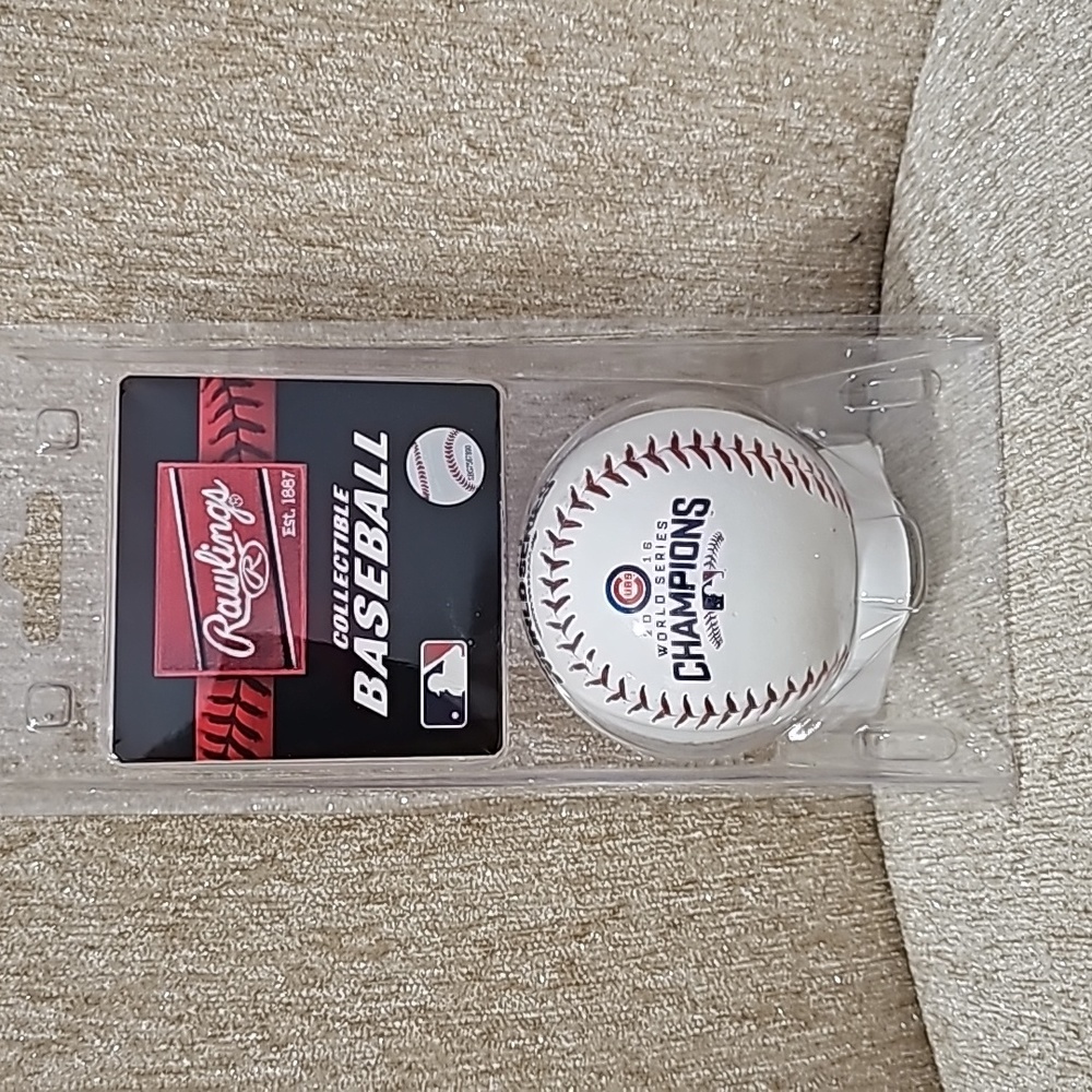Chicago Cubs 2016 World Series Rawlings Baseball